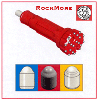 Rockmore Multi-dome DTH Carbide drill bits