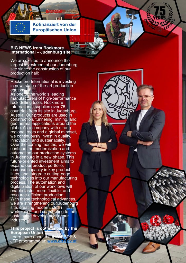 BIG NEWS from Rockmore International – Judenburg site!